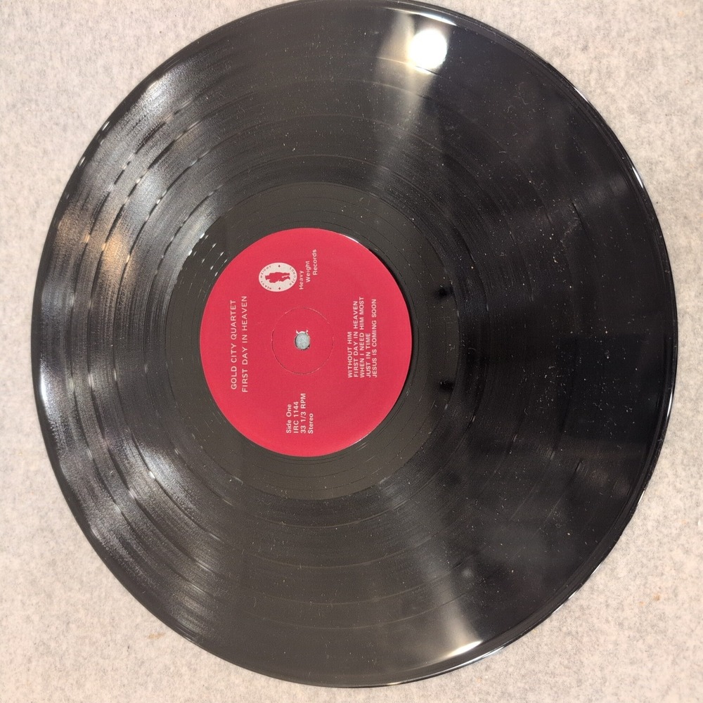 Gold City Quartet First Day In Heaven Vinyl LP Album 1981 IRC 1144 Gospel - Picture 4 of 6